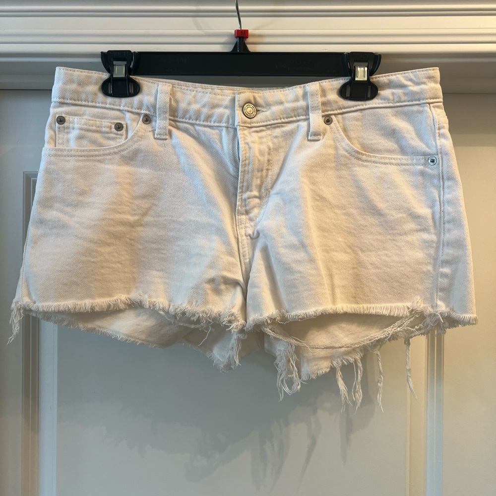 Lucky Brand white cutoff shorts size 8